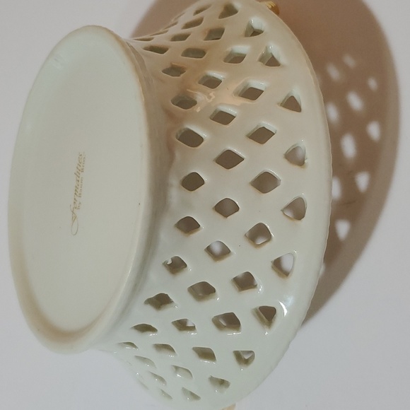 Formalities By Baum Bros. Vintage Victorian Rose Trinket Basket - Picture 11 of 12